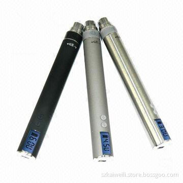 Ego-V Electronic Cigarette Rechargeable Batteries with Variable Voltage and LCD Display